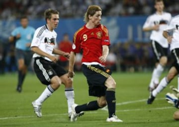 29 de junio de 2008. Final de la Eurocopa de Austria y Suiza entre Alemania y España. Esta es la secuencia del gol que marcó Fernando Torres y que le dio la victoria a los españoles.