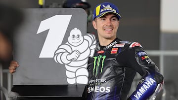 Maverick Viñales fue piloto oficial Yamaha.