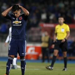 Caroca disputó su segundo partido como titular este semestre