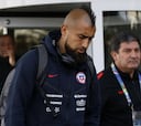 Vidal no entrena en la Roja y es duda para duelo ante Argentina
