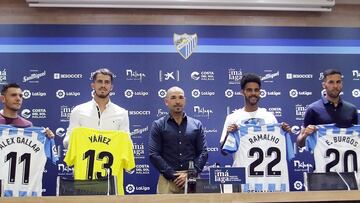 Los fichajes del Málaga no dudan: “El objetivo es el ascenso”