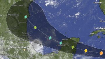 ¿A qué hora llega el Huracán Beryl a México?: estados y municipios más afectados