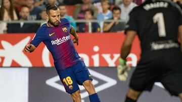 Jordi Alba: "Da igual que a Messi le marquen uno o dos"