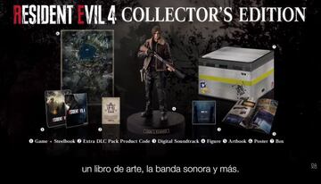 Este es el contenido de la Collector&#039;s Edition de Resident Evil 4 Remake