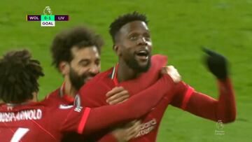 Resumen y gol del Wolverhampton vs. Liverpool