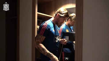Así vivió Ramos el día en el que hizo historia con la Selección