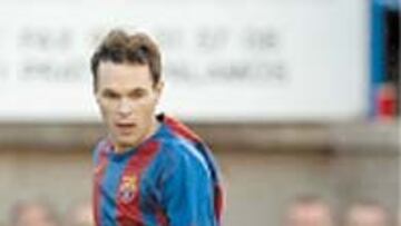 <b>CANTERANO.</b> Iniesta está preparado para dar el salto de calidad.