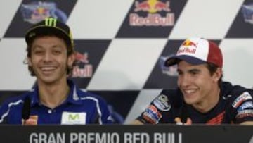 Rossi: "Hay que quitarse el sombrero con Marc Márquez"