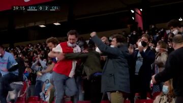 Tiene que ser una despedida de soltero: la celebración en el Pizjuán que es TT