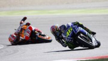 La caída de Márquez