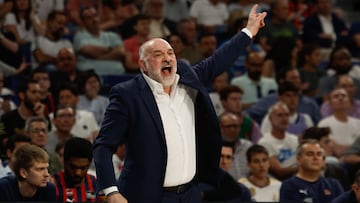 Pablo Laso el martes.