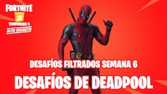 Fortnite: desafíos filtrados de Deadpool Semana 6