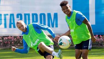 Wilmar Barrios, el 'cucho' que potencia el medio del Zenit