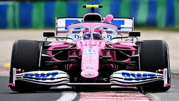 Lance Stroll (Racing Point RP20). Hungr&iacute;a, F1 2020. 