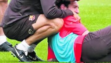 <b>MIMOS PARA EL MEJOR DE TODOS</b> Pep Guardiola podría echar mano de Leo Messi para liquidar el pase a las semifinales coperas. Como hizo en la visita al Vicente Calderón, donde el Pulga se retiró ovacionado por el público colchonero, el técnico reforzará su alineación con varios titulares de la Liga, con Messi entre ellos.