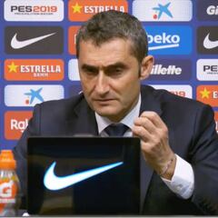 Valverde: "Hay psicosis con las faltas de Messi"