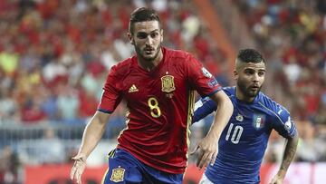Koke contra Italia.