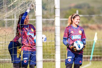 Así fue el último entrenamiento de la Selección Colombia Femenina ante de enfrentar en la cuarta jornada del Grupo A de la Copa América a Ecuador.