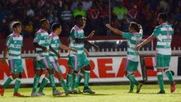 Los laguneros ganan 2-0 al Veracruz.