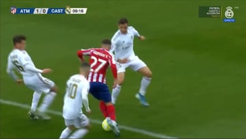 El golazo 'maradoniano' de la nueva joya del Atlético de Madrid