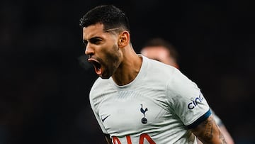 Cuti Romero, jugador del Tottenham Hotspur