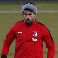 Costa y Vitolo podrían debutar con el Atlético ante el Lleida