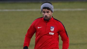 Diego Costa con el Atl&eacute;tico.