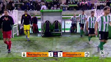 Resumen y goles del Racing vs. Unionistas de Primera RFEF