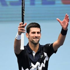 Djokovic aventaja en 1.980 puntos a Nadal tras Viena y antes del Masters de París