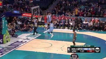 La jugada más cómica del All Star: los compañeros de Donovan Mitchell no daban crédito