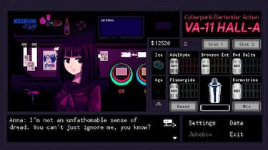 El cyberpunk y los cócteles de VA-11 Hall-A llegarán a consolas