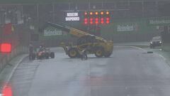 Accidente de Kimi Raikkonen en el GP de Brasil 2016 de F1.