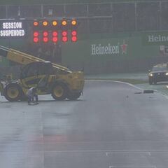Hubo bandera roja en Brasil por un accidente de Kimi Raikkonen