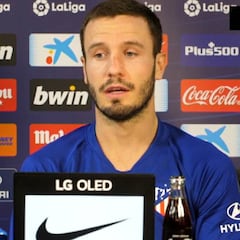 Saúl: "Supongo que LaLiga volverá cuando se garantice seguridad"