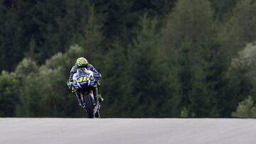 Rossi ha sido quinto en Austria.