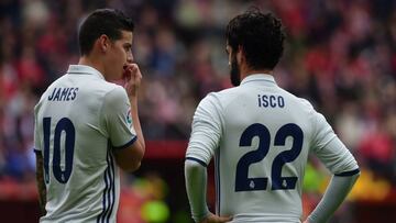 James Rodr&iacute;guez anhela jugar su tercer cl&aacute;sico en Espa&ntilde;a.