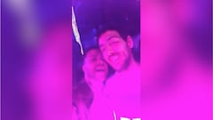 Valencia's Dani Parejo, filmed looking worse for wear in nightclub