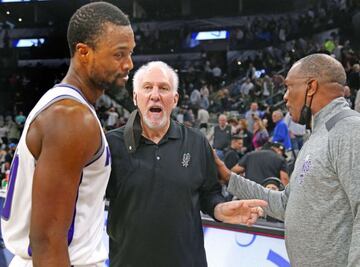 Gregg Popovich head coach of the San Antonio Spurs