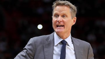 Steve Kerr, entrenador de Golden State Warriors.