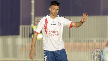 Manu del Moral, jugador del Rayo Majadahonda.