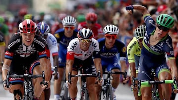 Nielsen wins stage 18, Quintana keeps Vuelta lead