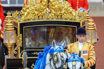 Los reyes de Gran Bretaña Carlos y Camila.