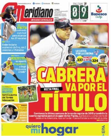 Portadas de la prensa deportiva