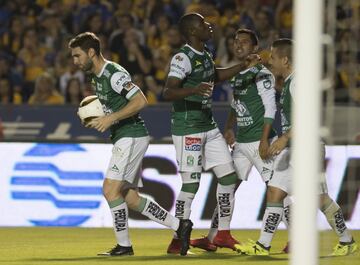 El color de los cuartos de final de vuelta entre Tigres y León