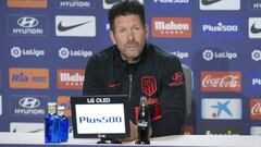 Simeone: "Es normal que quieran a Oblak"