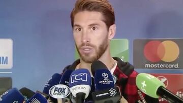 Ramos: "Que Piqué rebobine y se ponga el partido del PSG"