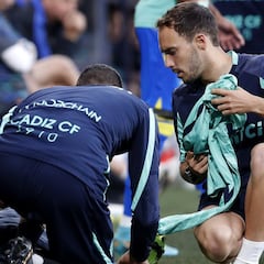 ¡Así quedó el pie de Akapo tras la entrada de Hazard!