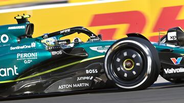 Fernando Alonso (Aston Martin AMR23). Hungaroring, Hungría. F1 2023.