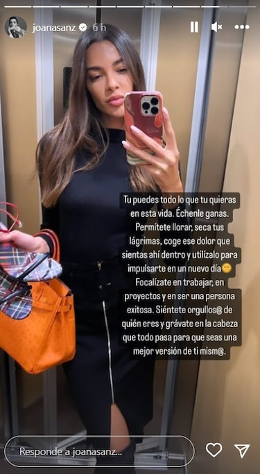 El dardo de Joana Sanz a Alves: ¡°Amiga, deja solo a ese payaso¡±