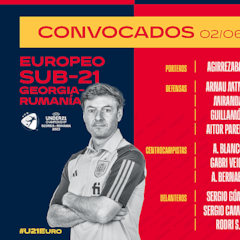 La Sub-21, con Gabri Veiga y sin Ferran ni Ansu